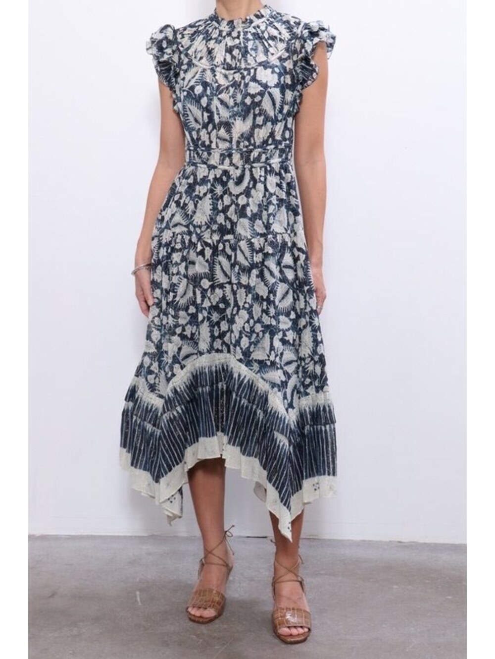 Ulla Johnson Batik Boho Amalia Dress Sz 2 NWOT